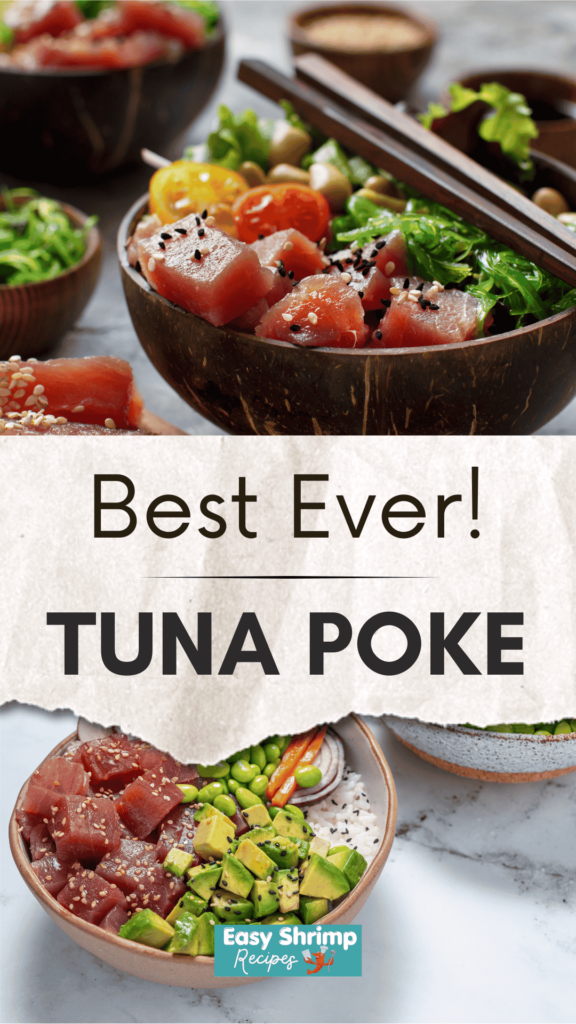 Easy tuna poke