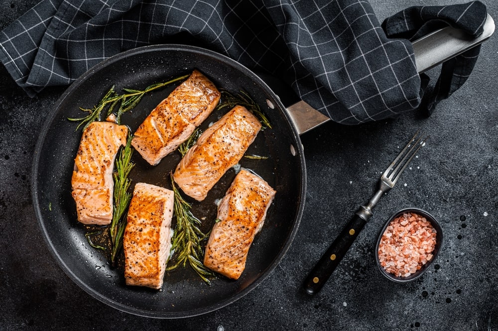  Fried Salmon