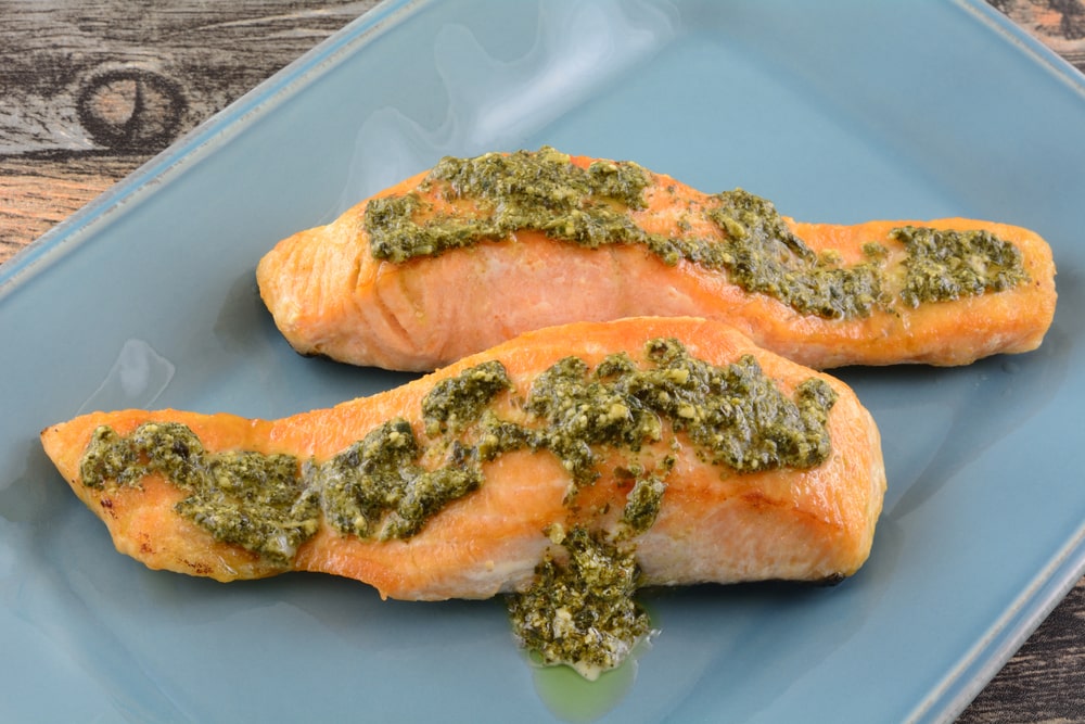 Pesto Salmon