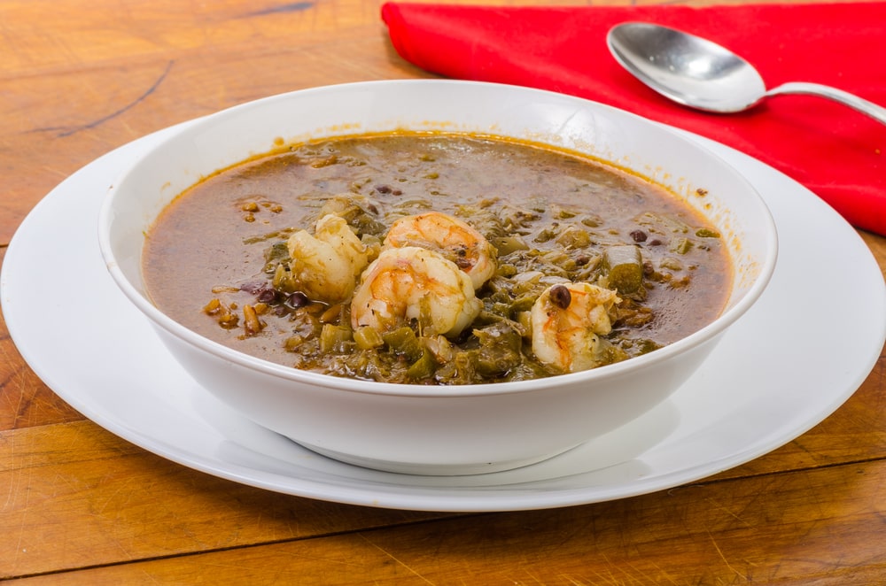 Spicy Cajun Shrimp and Okra Gumbo