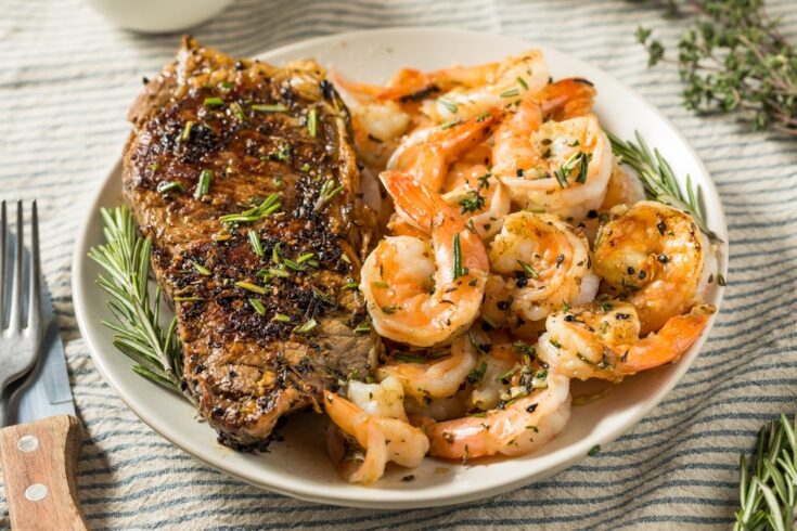 Steak and Shrimp