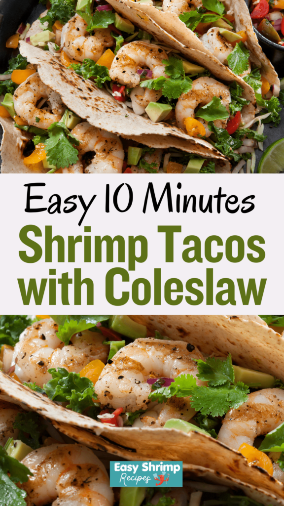 Best Shrimp Tacos with Coleslaw