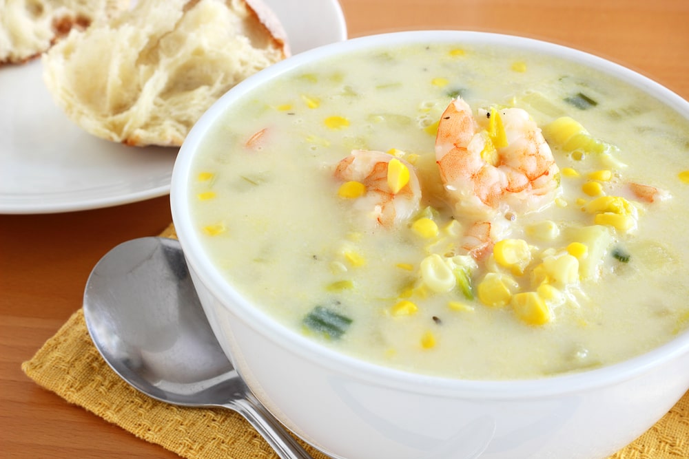 Easy Shrimp and Corn Chowder