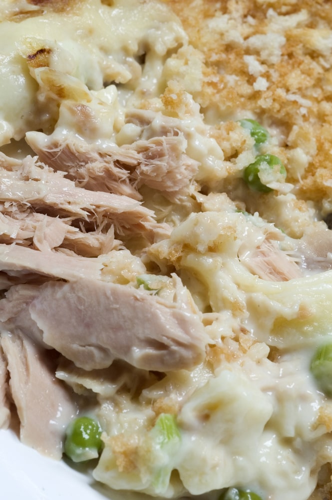 Easy Tuna Casserole with Mushroom Soup