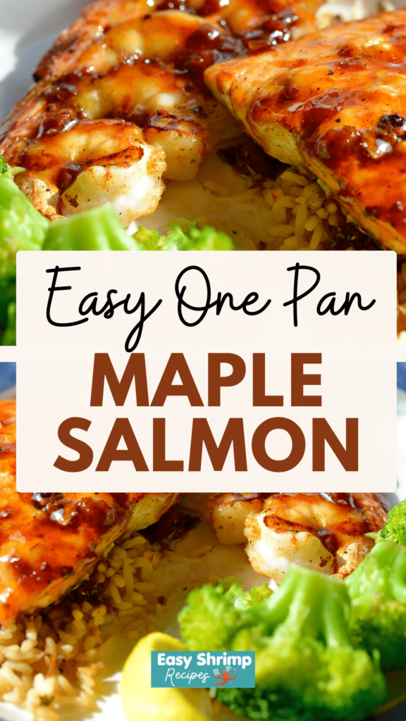 One Pan Maple Salmon