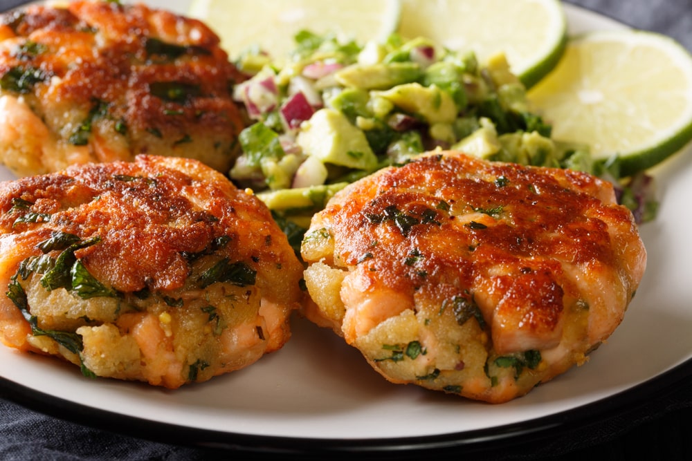 Salmon Patties from Canned Salmon