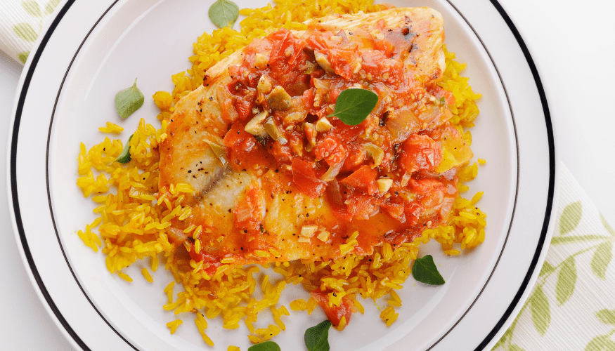 Tilapia with Tomato