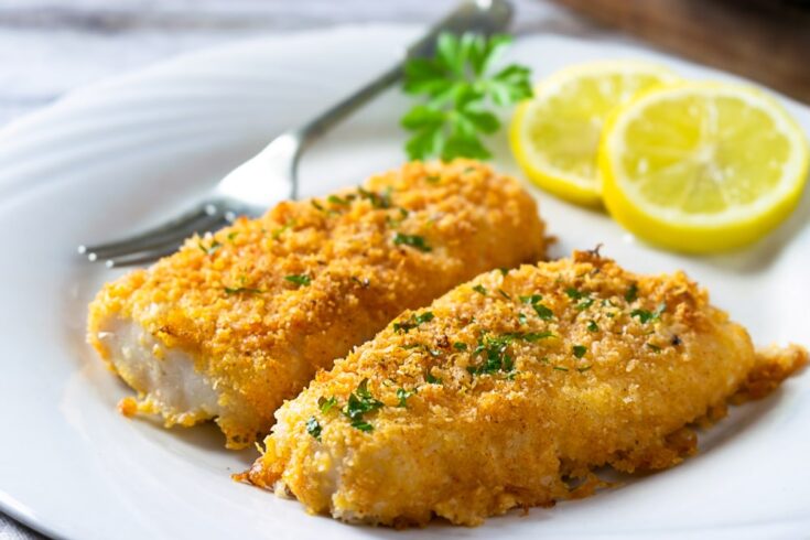 Tortilla Crusted Tilapia