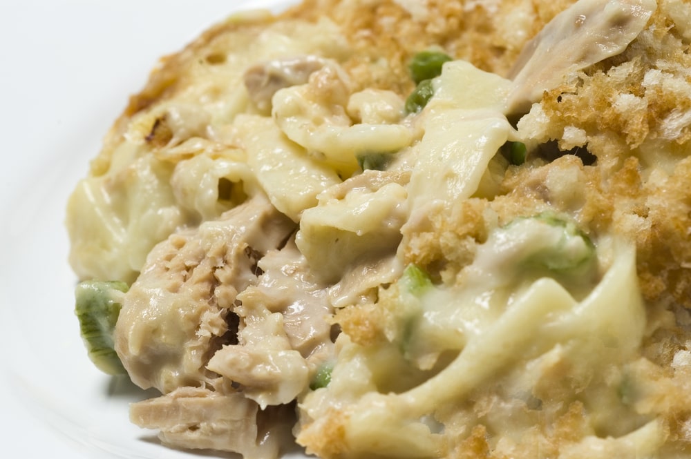 Tuna Casserole with Mushroom Soup