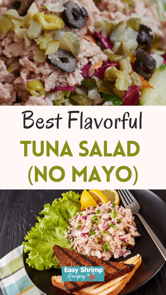 Tuna Salad No Mayonnaise