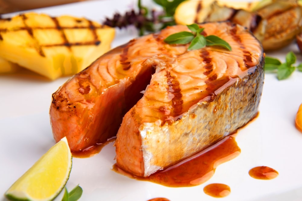 pineapple chili salmon easy