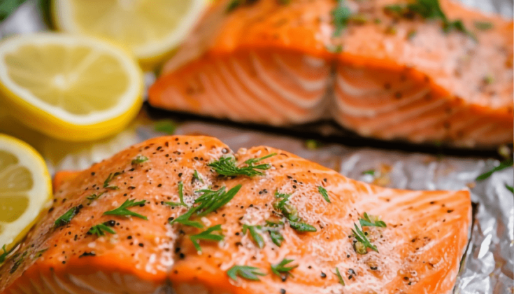 Easy Greek Salmon