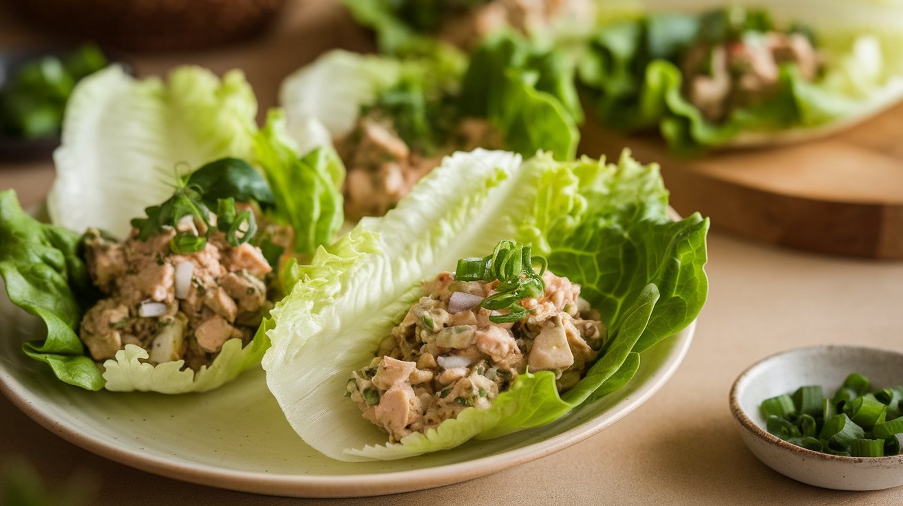 Tuna Wrap with Lettuce