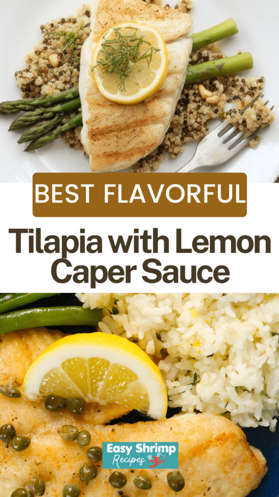 Best Tilapia with Lemon Caper Sauce