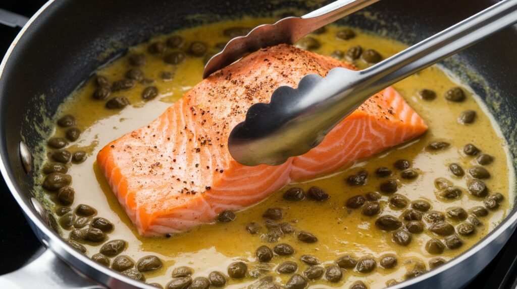 Easy Salmon Piccata