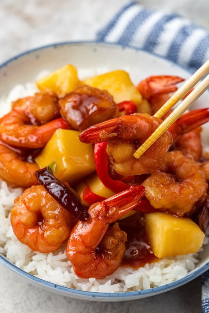 Easy Sweet and Sour Shrimp