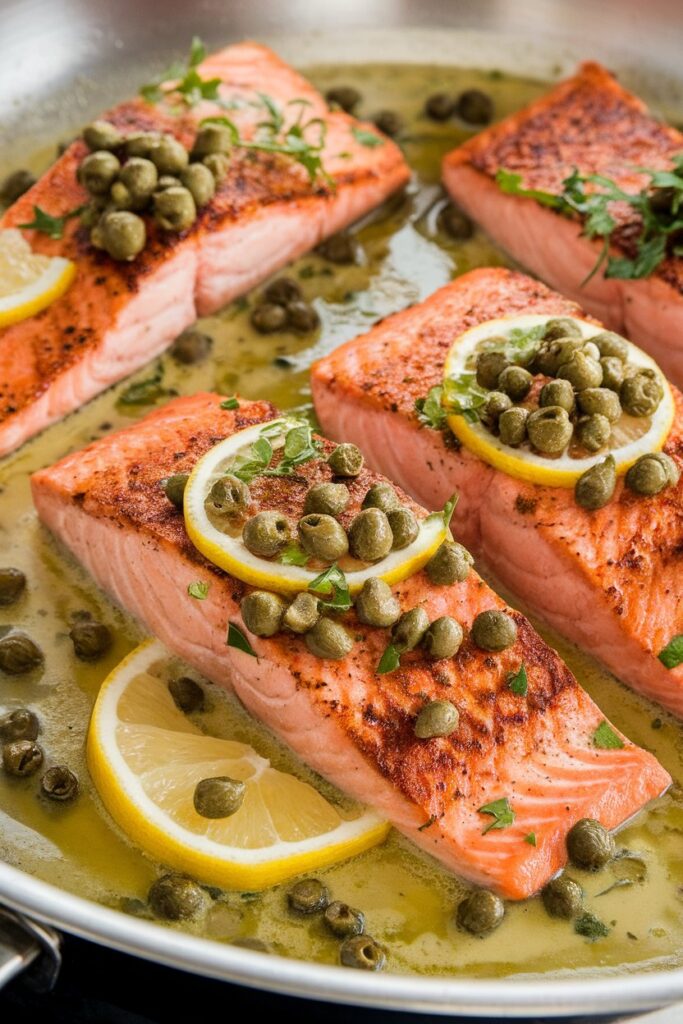 Salmon Piccata