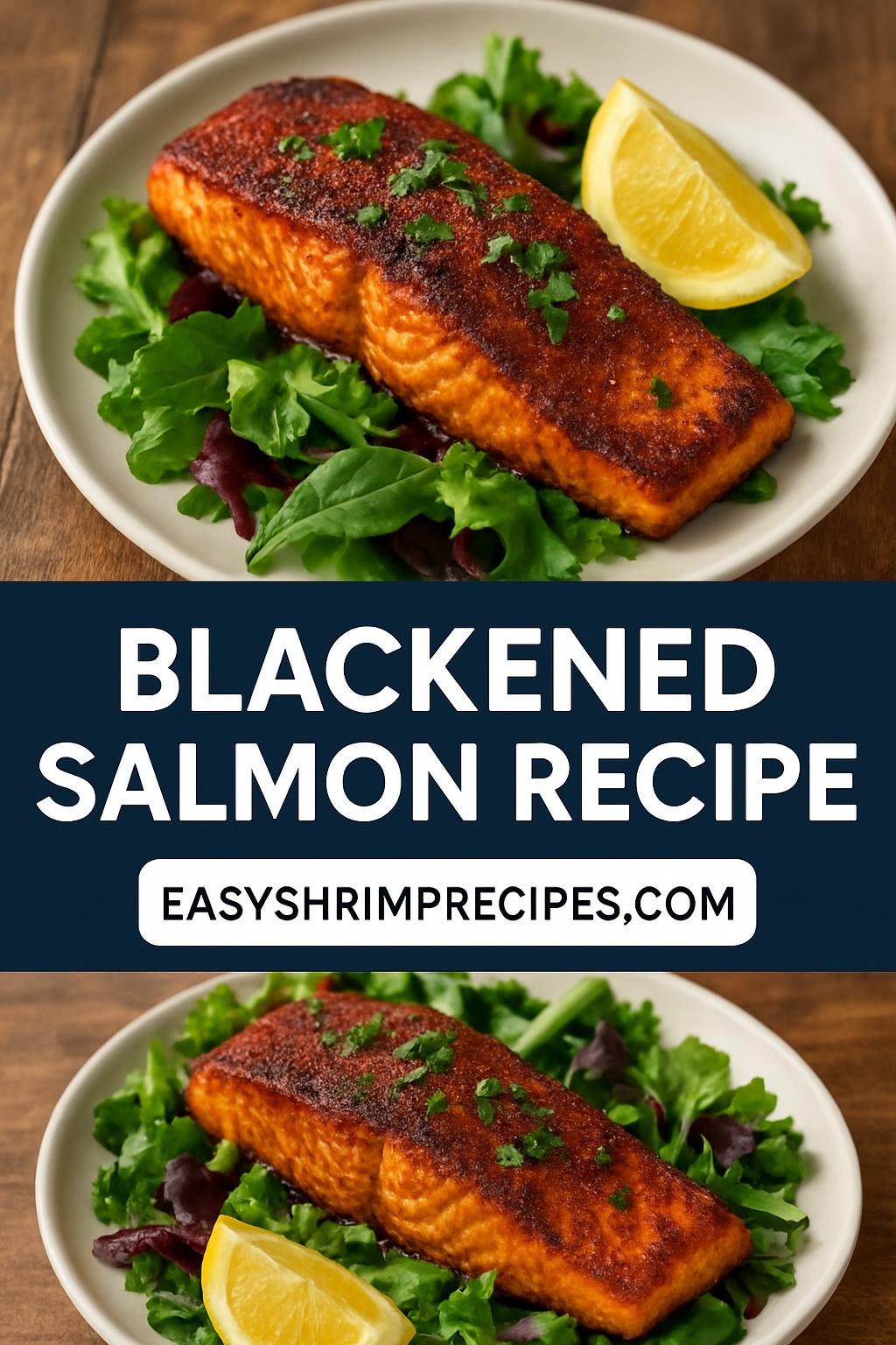 blackened salmon recipe