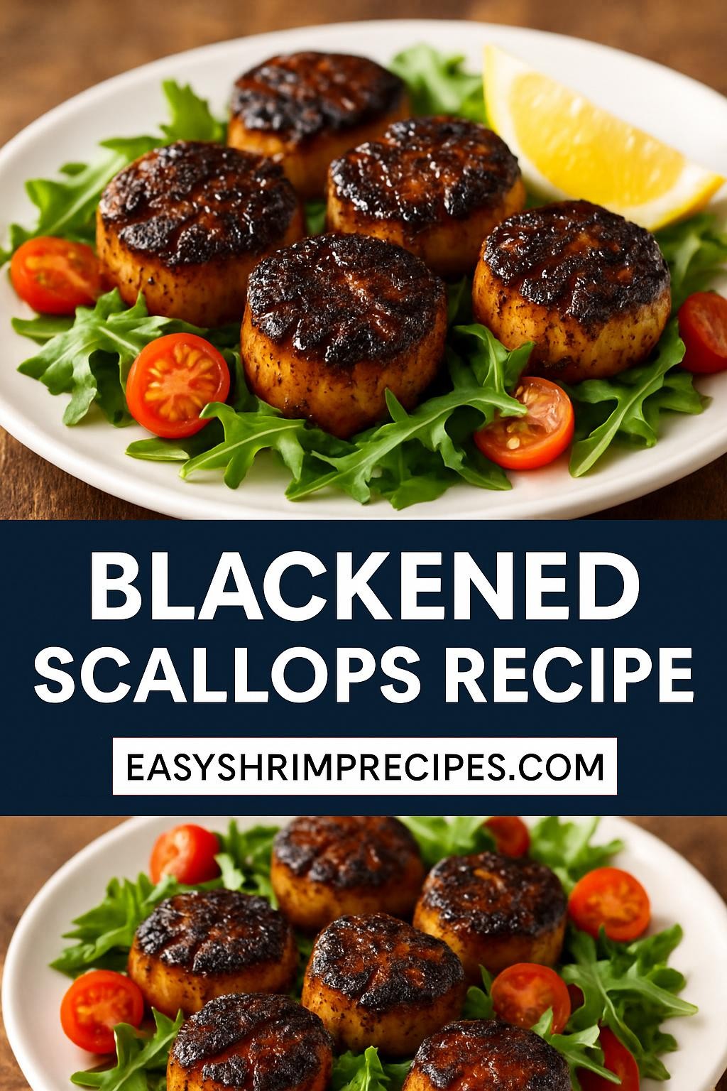 blackened scallops recipe