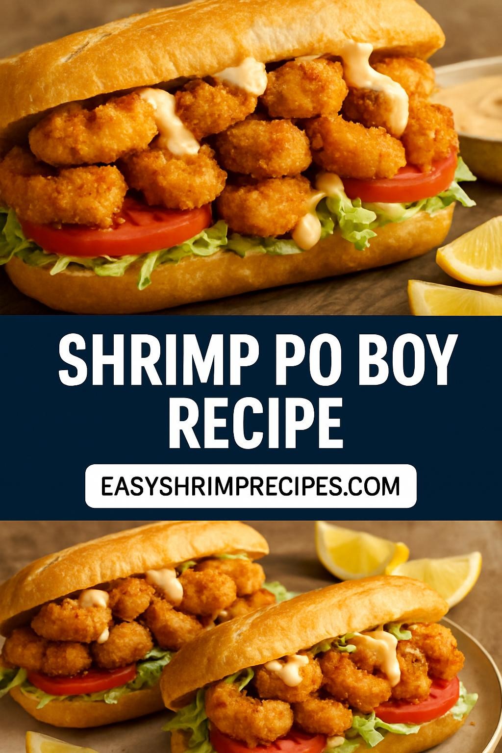 shrimp po boy recipe