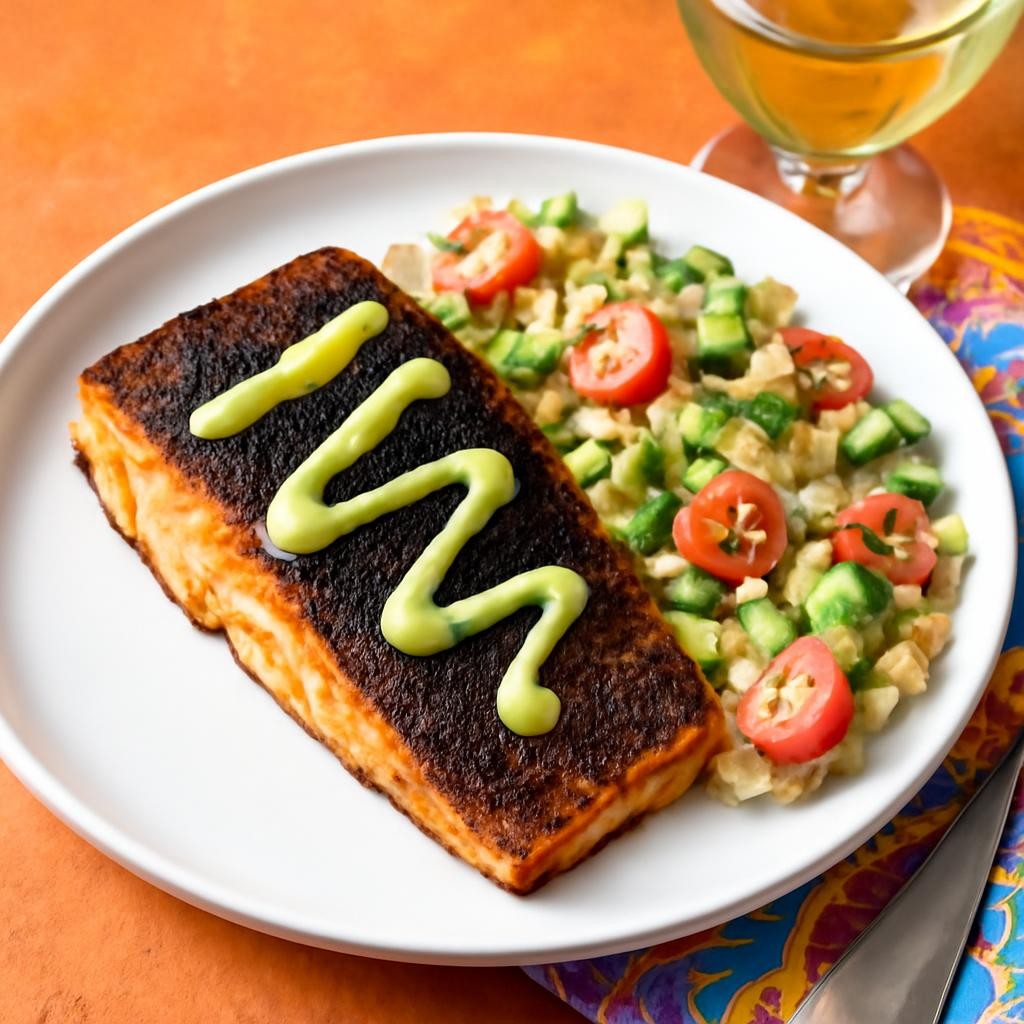 blackened salmon recipe