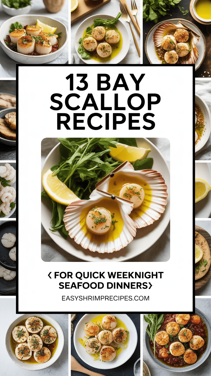 Bay Scallop Recipe Ideas