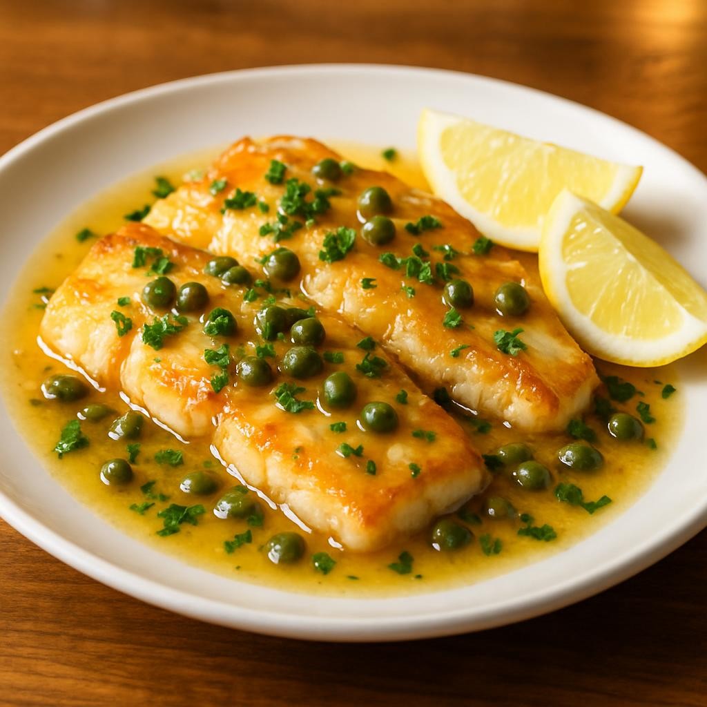 Cod-Piccata