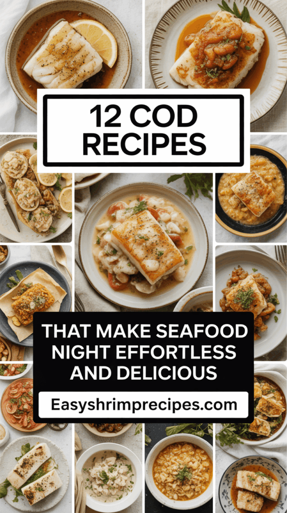 Cod Recipe Ideas