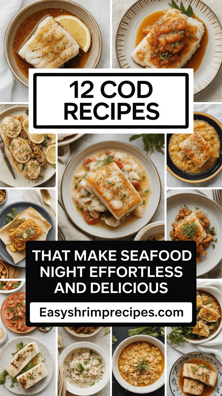 Cod Recipe Ideas