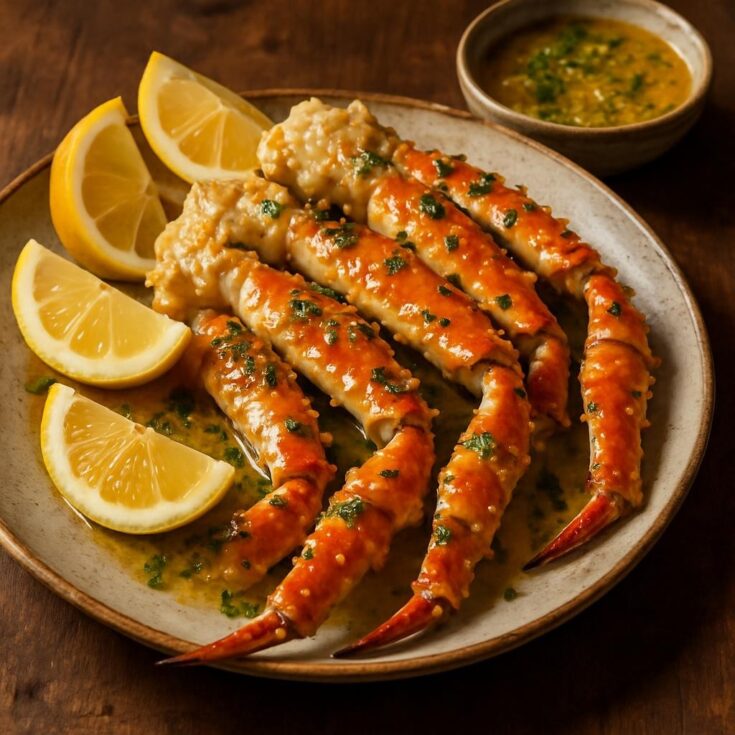 Crab-Legs-with-Garlic-Butter-Sauce