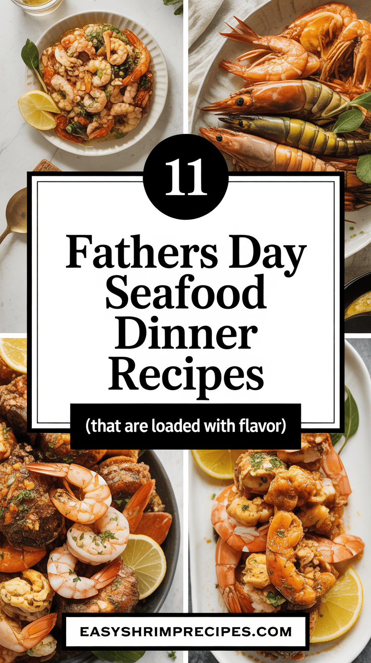 Father’s Day Seafood Dinner Recipe Ideas