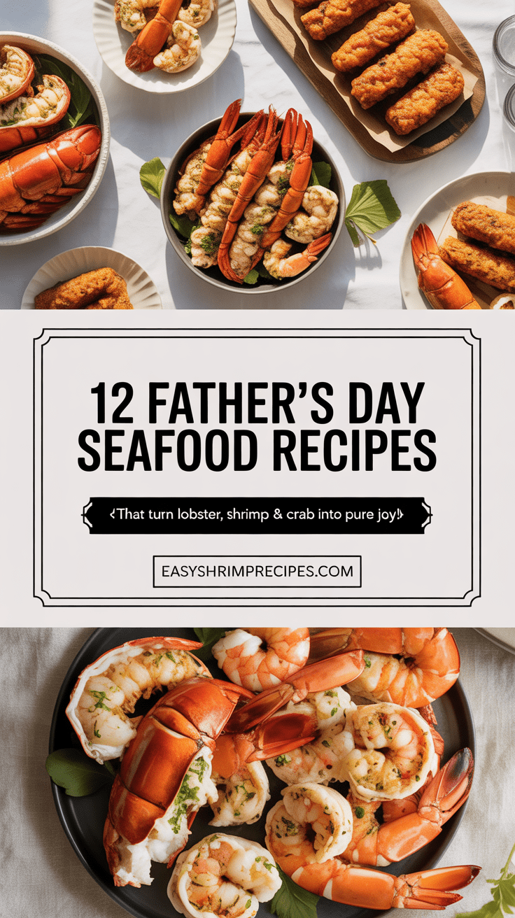 Father’s Day Seafood Recipe Ideas