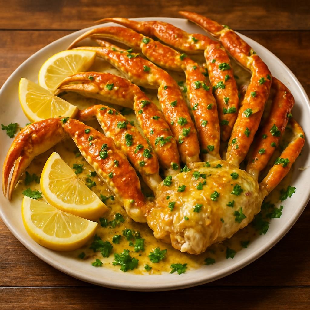 Garlic-Butter-Snow-Crab-Legs
