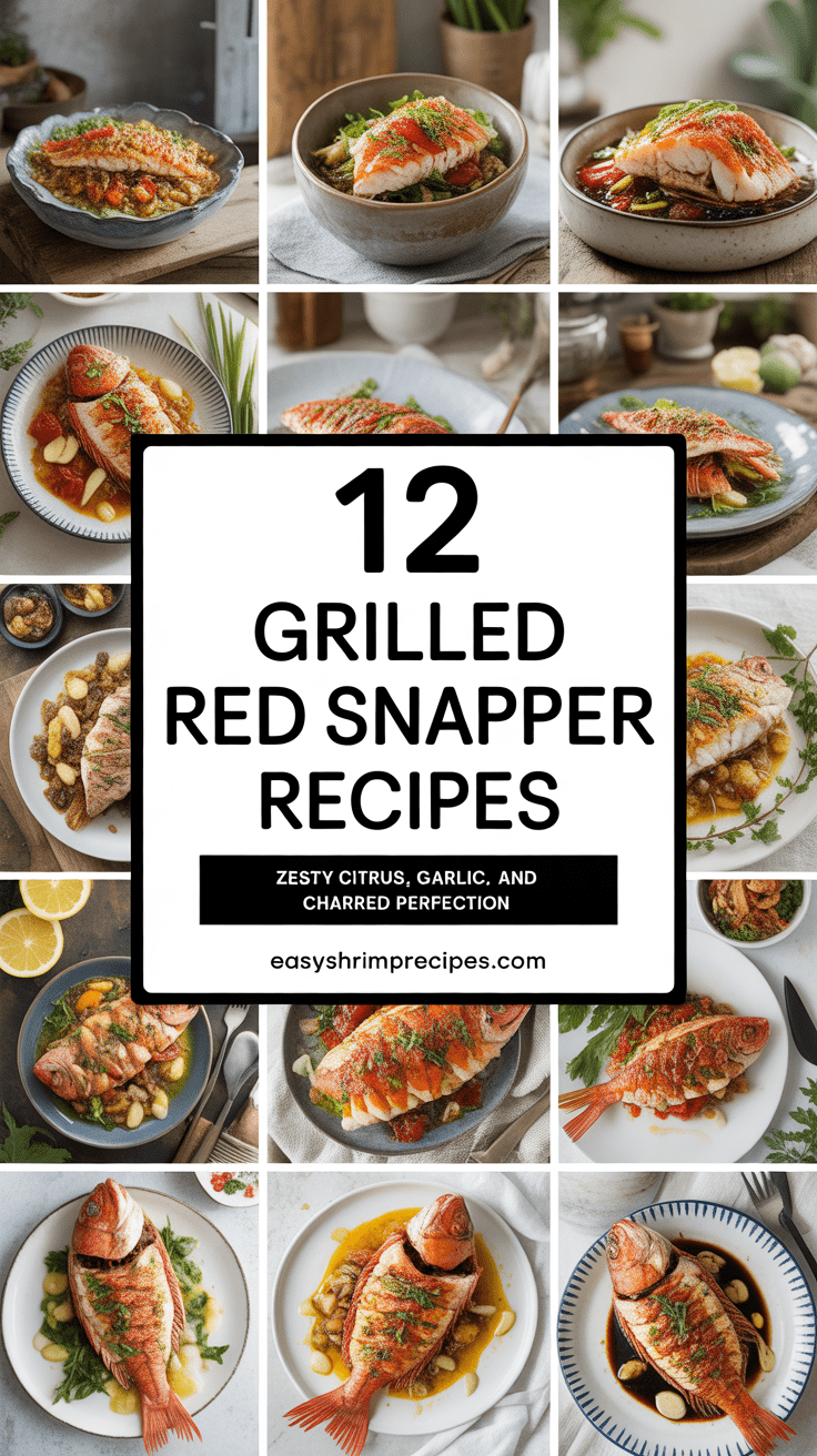Grilled Red Snapper Recipe Ideas