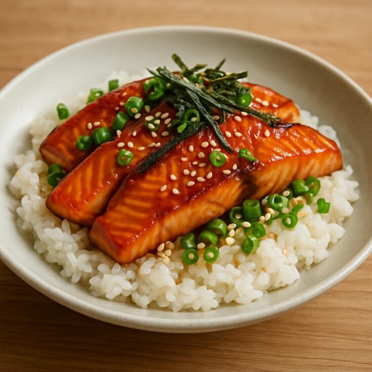 Japanese-Salmon-Rice