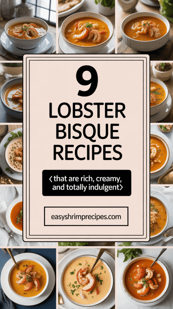 Lobster Bisque Recipe Ideas