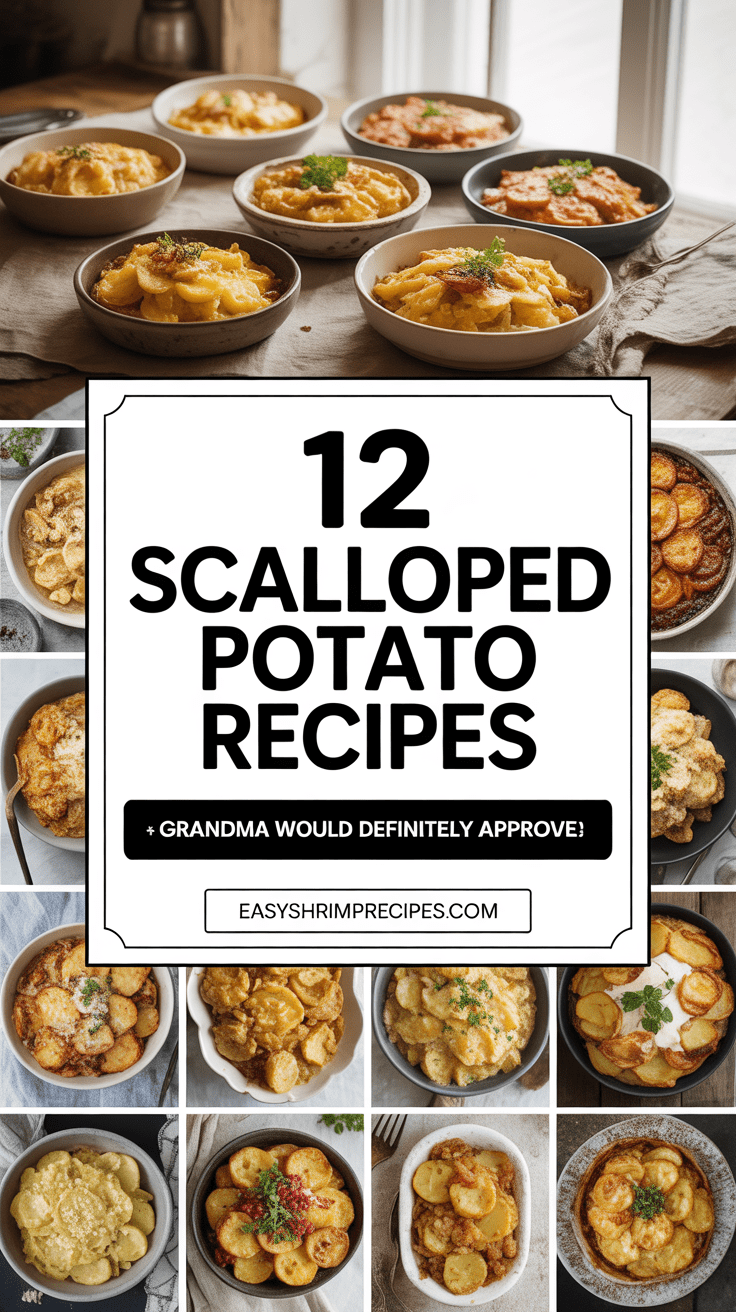 Scalloped Potato Recipe ideas