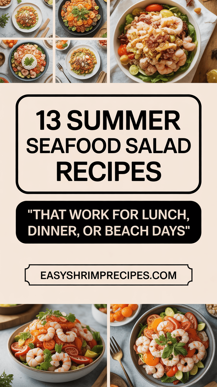 Summer Seafood Salad Recipe Ideas