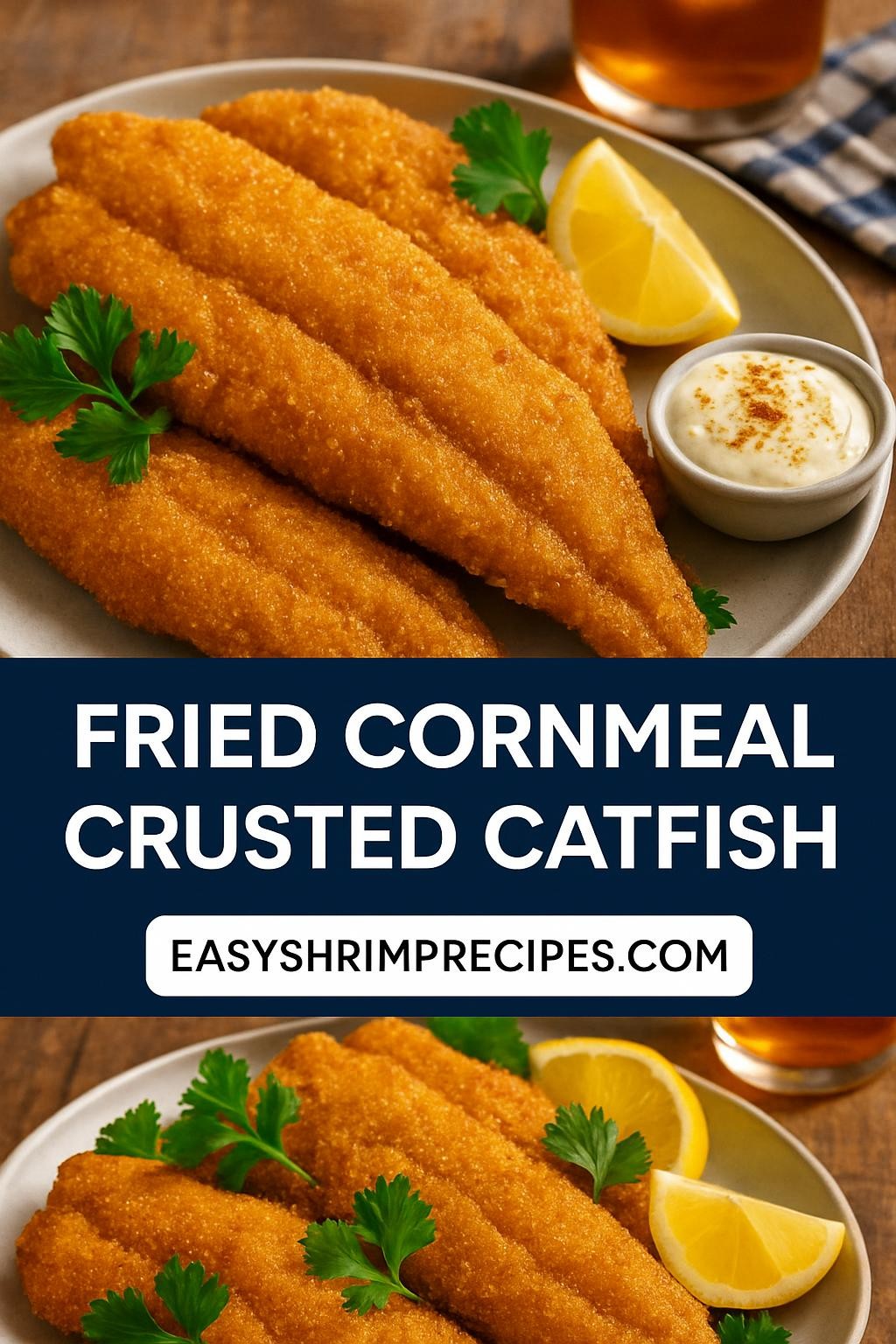 Fried Cornmeal Crusted Catfish