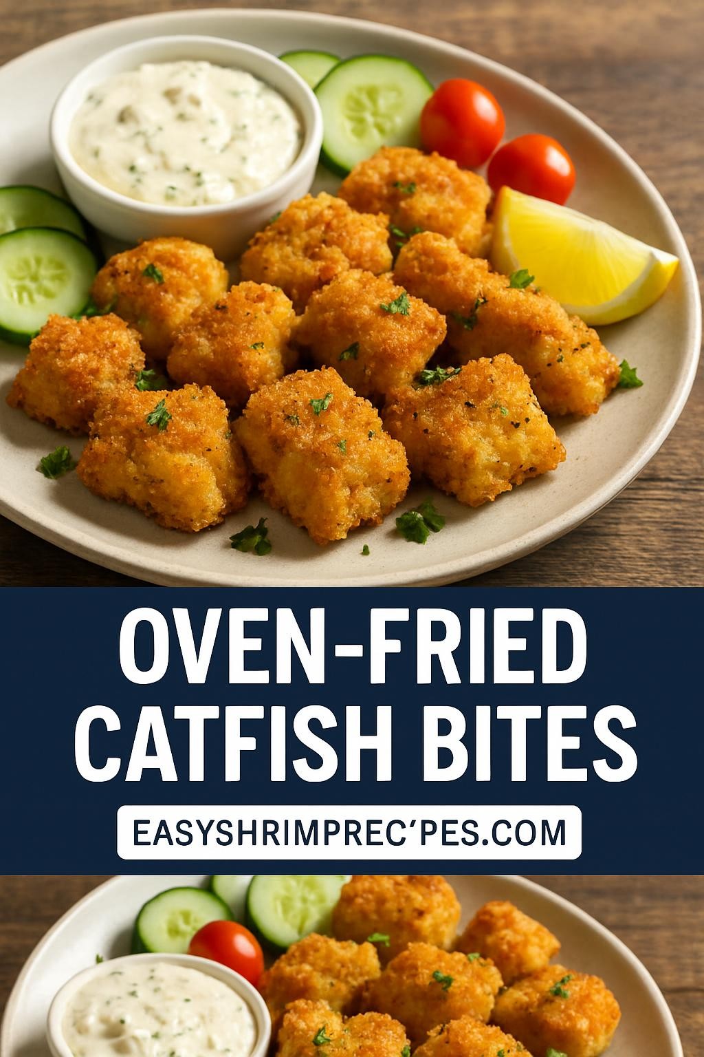 Oven-Fried Catfish Bites