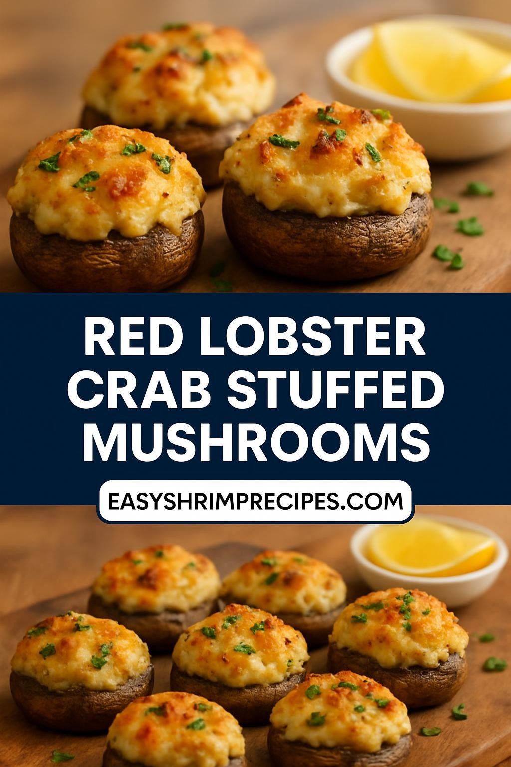 Red Lobster Crab Stuffed Mushrooms