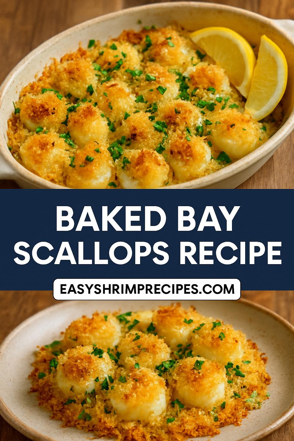 baked bay scallops recipe