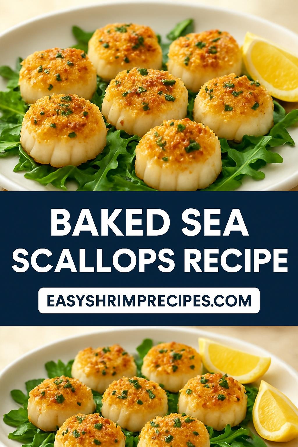baked sea scallops recipe
