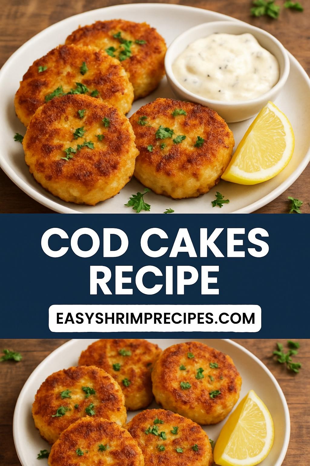 cod cakes recipe