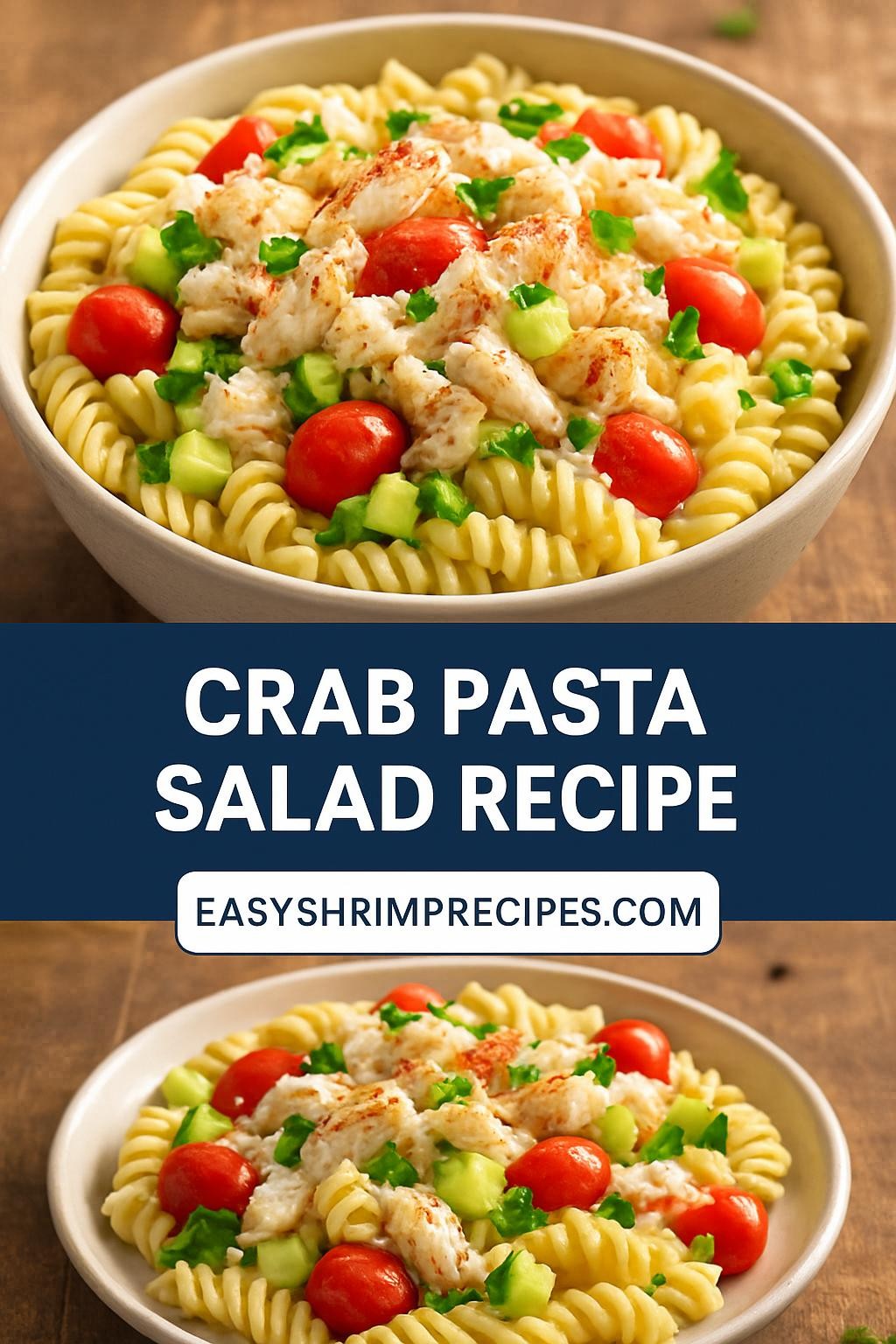 crab pasta salad recipe