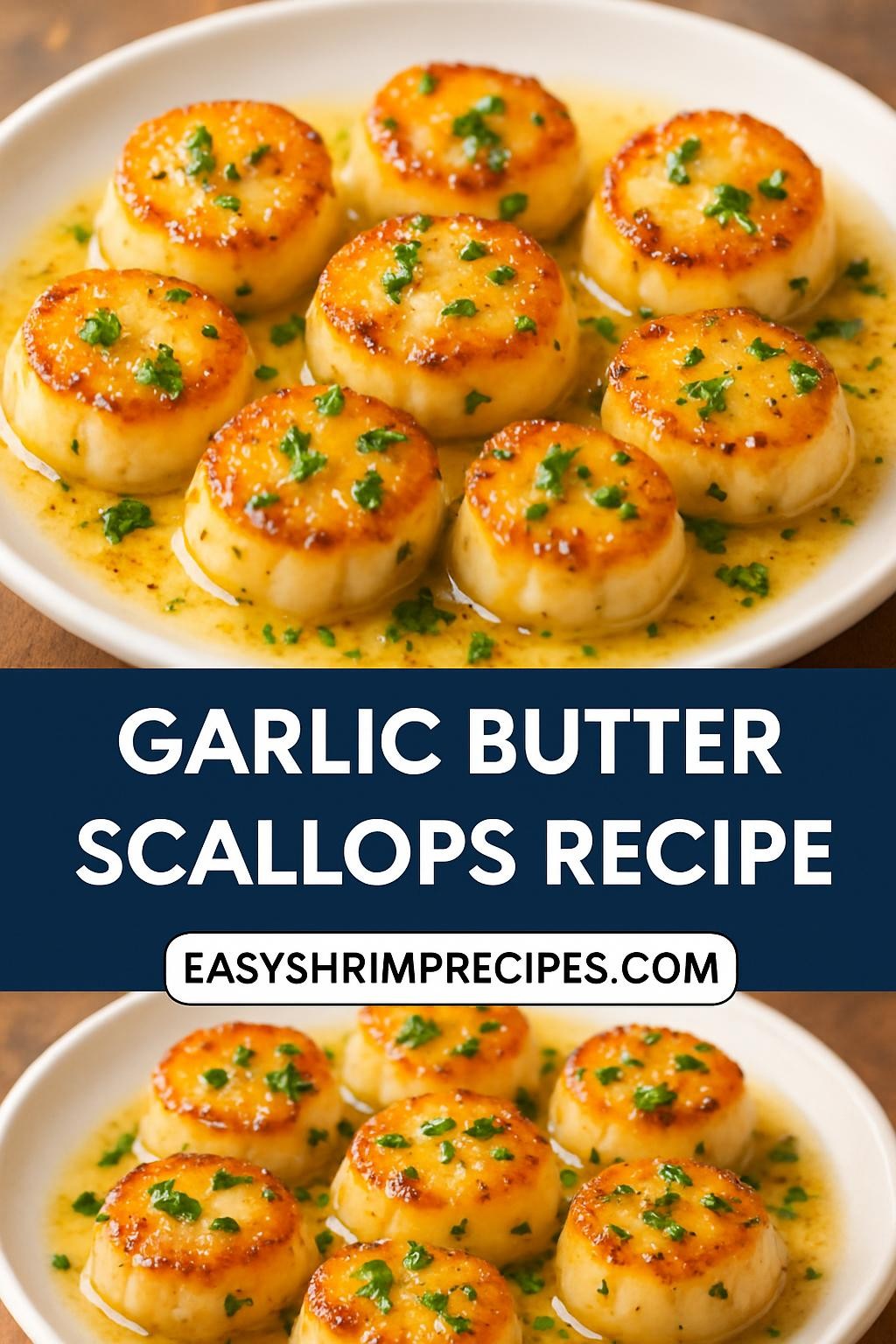 garlic butter scallops recipe