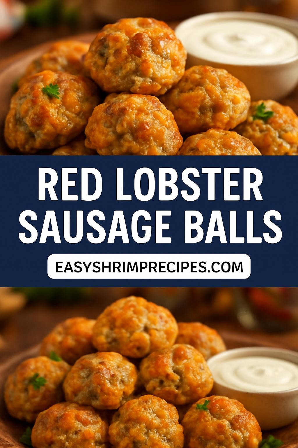 red lobster sausage balls