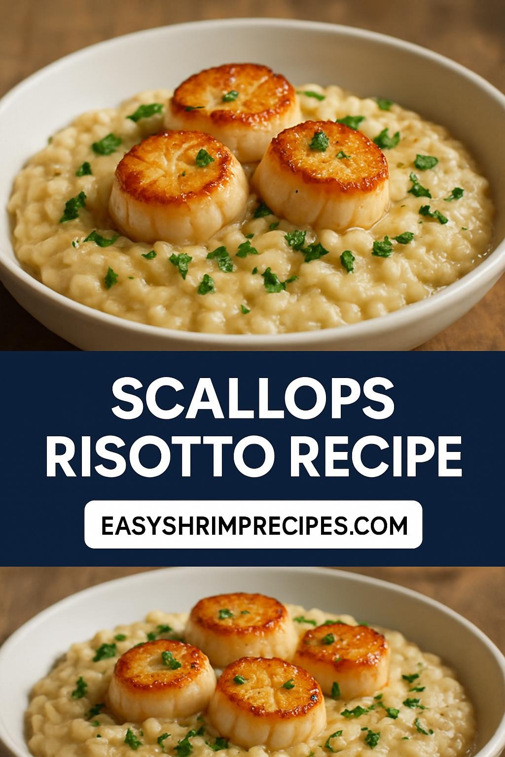 scallops risotto recipe