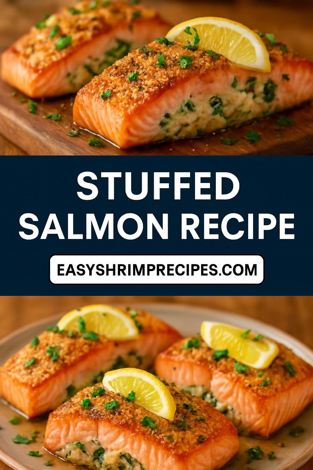 stuffed salmon recipe