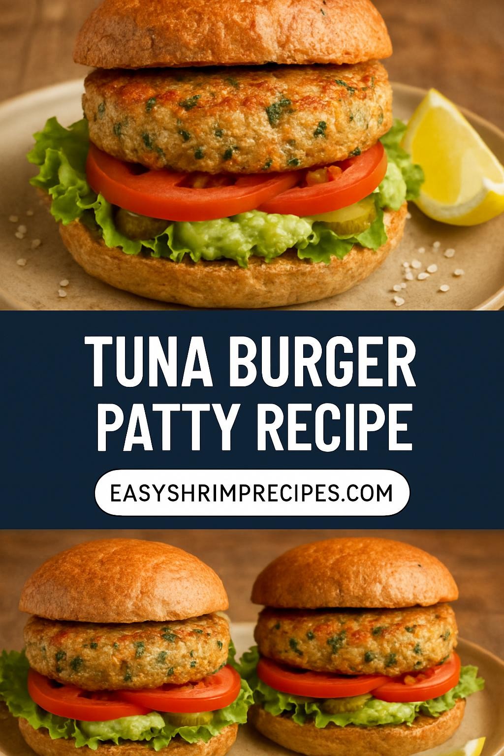 tuna burger patty recipe